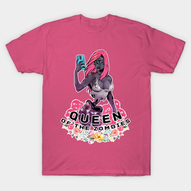 Queen of the zombies T-Shirt by AlexanderMartins_Art